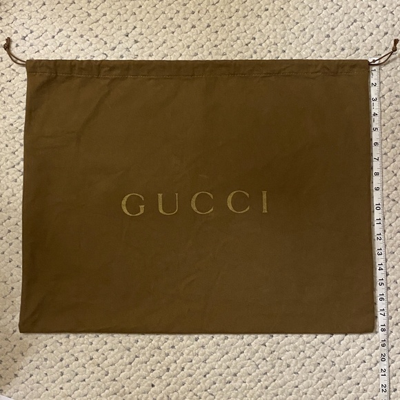 GUCCI 100%Authentic XL LARGE Purse Tote Dust Bag